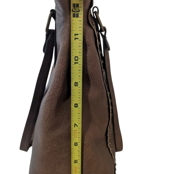 Darcy Marks London Tote Bag Purse Brown Handbag - Picture 13 of 13